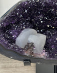 Outstanding Natural Amethyst & Agate Geode with Calcite Crystal - MWS2375