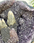 Unique Natural Amethyst Geode with Collection Grade Calcite Specimen - CBP1421
