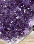Large Natural Amethyst Heart Carving - HST0251