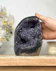 Amethyst Cathedral with Agate Matrix for home Decor - CBP1138