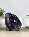 A+ Grade Natural Amethyst Cathedral, Deep Purple Crystals - CBP1176