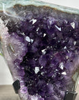 Natural Amethyst Cluster with Green Jasper Matrix - MWS2306