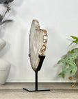 Natural Quartz Slice For Home Decor - MWS3246