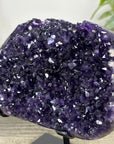 Top Grade Amethyst Crystal Specimen on Metal Stand - MWS3380
