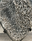 Natural Quartz Cluster full of Stalactites on Metal Stand - MWS2890