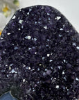 Deep Purple Amethyst Cathedral with Agate Inclusion - CBP1117