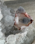 Quartz Sugar Druzy Stone Geode Centerpiece - STGE0028