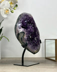 Natural Amethyst Geode with Shinny Crystals for home Decor - MWS2450