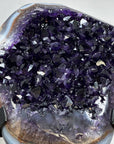 AAA Premium Quality Amethyst & Blue Banded Agate Specimen - MWS1492