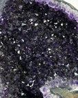 Amethyst Geode with Deep Purple Crystals on Stand - MWS2792