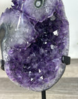 Amethyst Crystal Stone with Stalactite Eyes Fomations - MWS3271