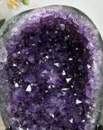Natural Uruguayan Amethyst Geode on Metal Stand - MWS2780