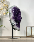 Large Amethyst Crystal Cluster on Stand for Home Decor Display - MWS2685