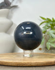 Banded Agate & Quartz Druzy Sphere Geode - SPH0186