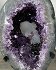 Natural Amethyst Geode with Calcite Crystal Formation - MWS2185