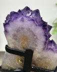 Uruguayan Amethyst Cluster with Large & Shinny Crystals - MWS3308