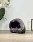 Natural Amethyst Stone Geode with Druzy Crystals - STGE0023