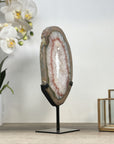 Beautiful Agate & Quartz Portal with Rare Red Banding Formation