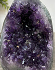 Amethyst Cathedral with Green Jasper Shell - CBP1174