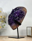 A+ Natural Amethyst Crystal with Unique Purple Color - MWS1997