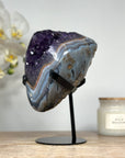 Gorgeous Amethyst & Blue Agate Crystal - MWS1441