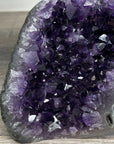Amethyst Geode Crystal Cluster with Deep Purple Points - CBP1221