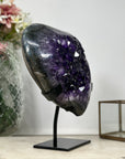 A Grade Natural Amethyst Stone heart - HST0224
