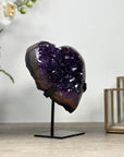 Stunning Amethyst & Agate Stone Heart - HST0280
