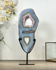 Natural Agate & Amethyst Stone Portal - MWS3006