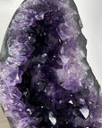 Amethyst Geode Mineral Specimen with Deep Purple Crystals for Home Decor - MWS2648