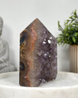 Handmade Amethyst & Agate Stone Tower - STP0148