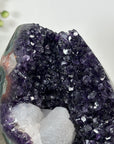Unique Natural Top Grade Amethyst Geode with Calcite Formation - MWS3027