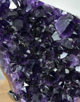 AAA Natural Amethyst Crystal Specimen with Metal Stand - MWS1936