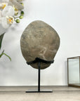 Smoky Quartz Geode on Metal Stand - MWS2858