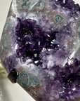 Magnificent Amethyst & Green Jasper Specimen - A Must-Have Decor Piece - MWS1117