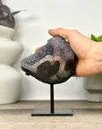 Natural Quartz Cluster with Calcite Formation - MWS3368