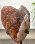 Natural Fire Quartz Cluster on Stand - MWS3369