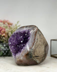 Stunning Natural Amethyst Geode with Self Standing Base - CBP1029