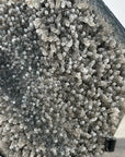 Natural Quartz Cluster full of Stalactites on Metal Stand - MWS2890