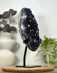 Huge Natural Amethyst Geode with Deep Purple Large Crystals - MWS3080