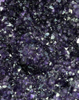 Top Quality Natural Amethyst Geode with Metal Stand - MWS1390