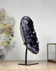 Beautiful Deep Purple Natural Amethyst Geode - MWS1809