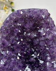 Amethyst Crystal Cluster Geode with Purple Points - CBP1158