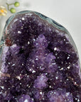Amethyst Geode Crystal Cluster – Purple Mineral Specimen for Home Decor Display - MWS2697