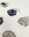 Wholesale Stalactite Slices for Jewelry Making - Bulk Flat Set - STS0051