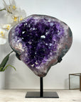 Impresive Large Amethyst Geode with Unique huge Shinny Crystals - MWS1804