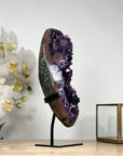 Beautiful Deep Purple Amethyst Crystal Cluster Formation - MWS1905