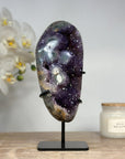Beautiful Amethyst & Green Jasper Crystal Cluster - MWS1394