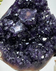 Large Top Quality Amethyst Stone Specimen, Deep Purple Color & Shinny Crystals - MWS1429