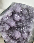 Large Natural Amethyst Formation on Stand with Stalactites - MWS3298